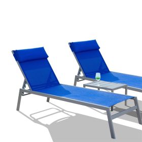 Patio Chaise Lounge Set